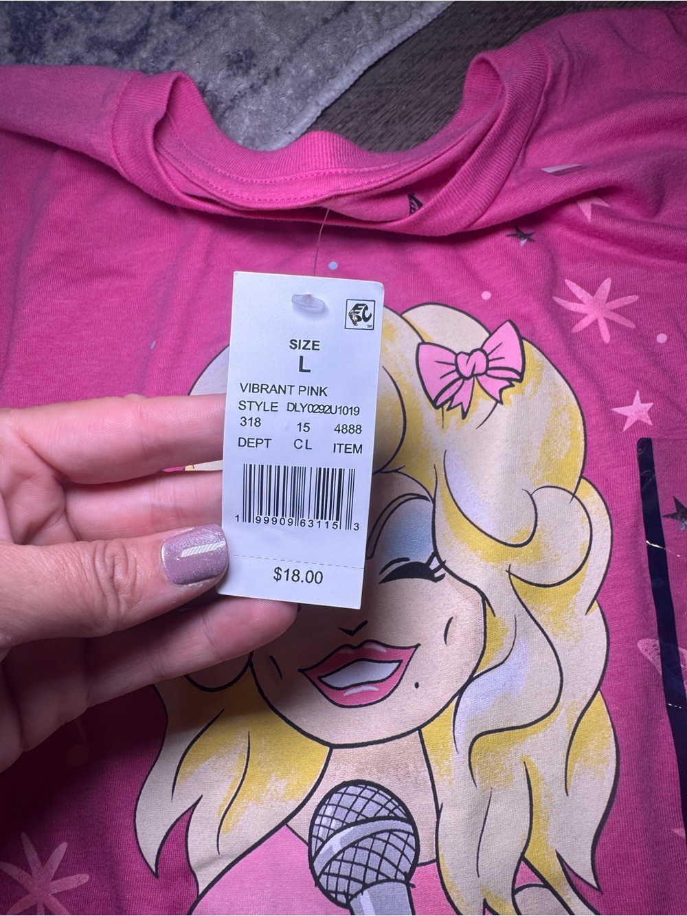 NEW WL Dolly Parton Graphic Tee